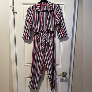 Guess Multicolor Striped Jumpsuit-Super cute!